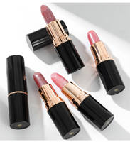 Rouge à lèvres végétalien imperméable OEM pour femmes Design de fleurs en gelée en 6 couleurs avec emballage personnalisé