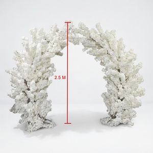 Topkwaliteit Kunstmatige Kersenbloesem Boog Wit Rood Roze Kersenbloesem Boom Bloemenboog 3m voor Bruiloft Ingang Achtergrond Decoratie - Product Image 4