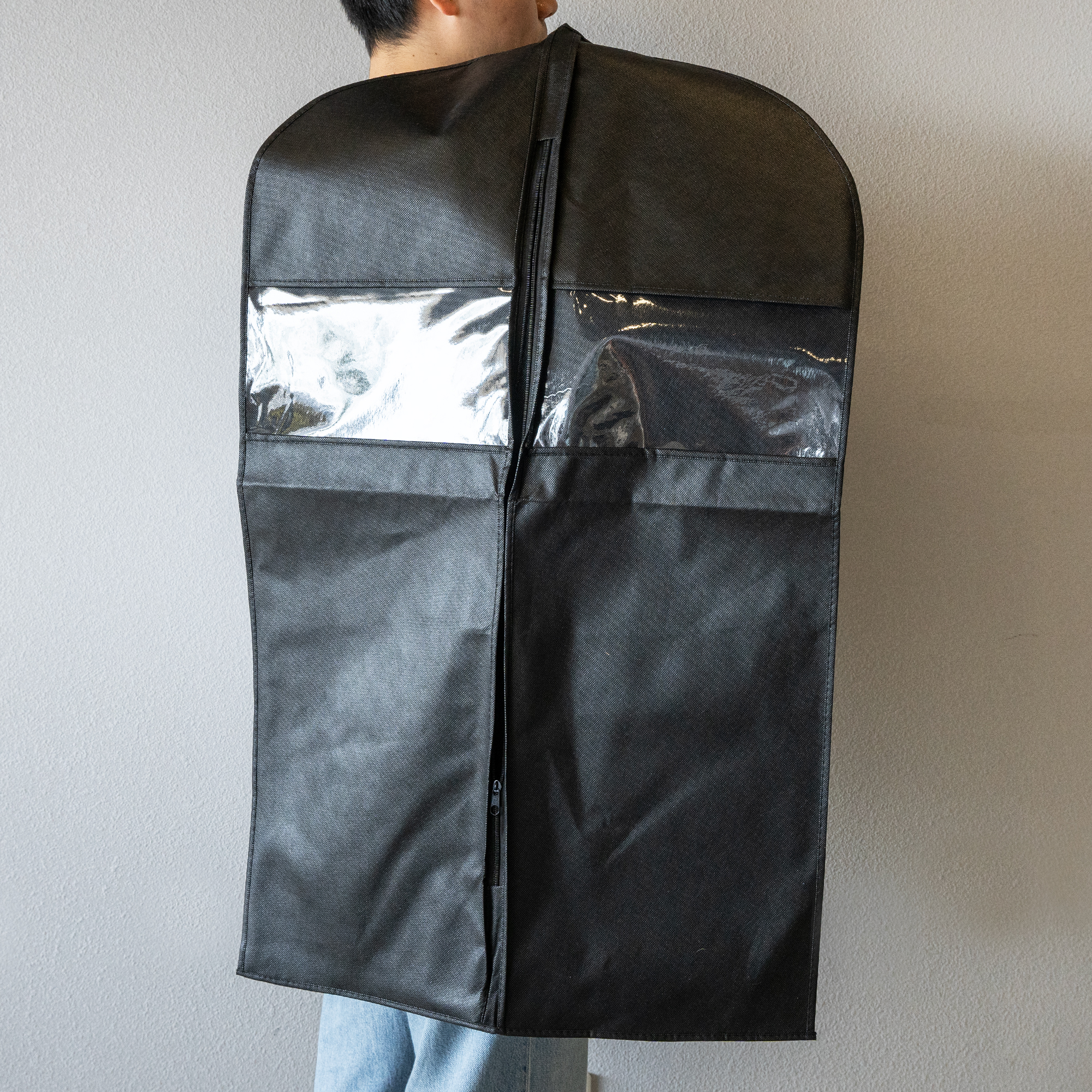 Винтажная классическая сумка для костюма, высококачественный нетканый дорожный пылезащитный чехол, складной наряд, индивидуальный складной мужской костюм, сумки для одежды