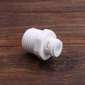 Adaptateurs universels sans clip KM42, connecteurs 4 points, 2 points, connexion rapide, filetage externe, connecteur droit pour purificateur d'eau - Product Image 5