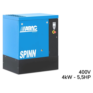 Compresor de tornillo ABAC Spinn 4 400V montado en el suelo con unidad de control - Product Image 1