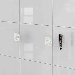 Étagères murales flottantes - Métal blanc pulvérisé, multifonctionnelles pour chambre et salon, étagère de présentation polyvalente pour rangement de livres d'enfants - Product Image 5