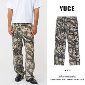 Pantalons de survêtement pour hommes YUCE, impression intégrale personnalisée, streetwear, camouflage lourd, coupe ample, <span class=keywords><strong>jogging</strong></span> - Product Image 1