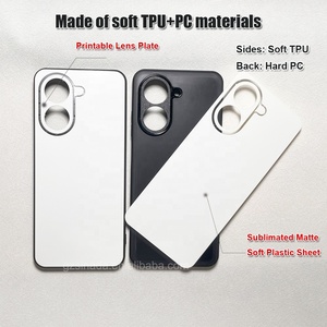 Bán buôn truyền nhiệt TPU PC trống thăng hoa 2d điện thoại di động Trường hợp đối với Redmi A5 - Product Image 2