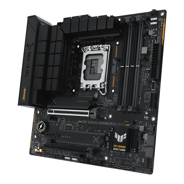 (ASUS) TUF GAMING B760M-PLUS WIFI Motherboard Supports DDR5 CPU 13600KF/13400F (Intel B760/LGA 1700)