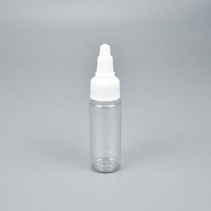 Pet Transparent Glue <b>Bottles</b> 20ml 15ml Cylindrical With Pointed Spout For Paint Coating <b>Squeeze</b> Packaging - Product Image 3