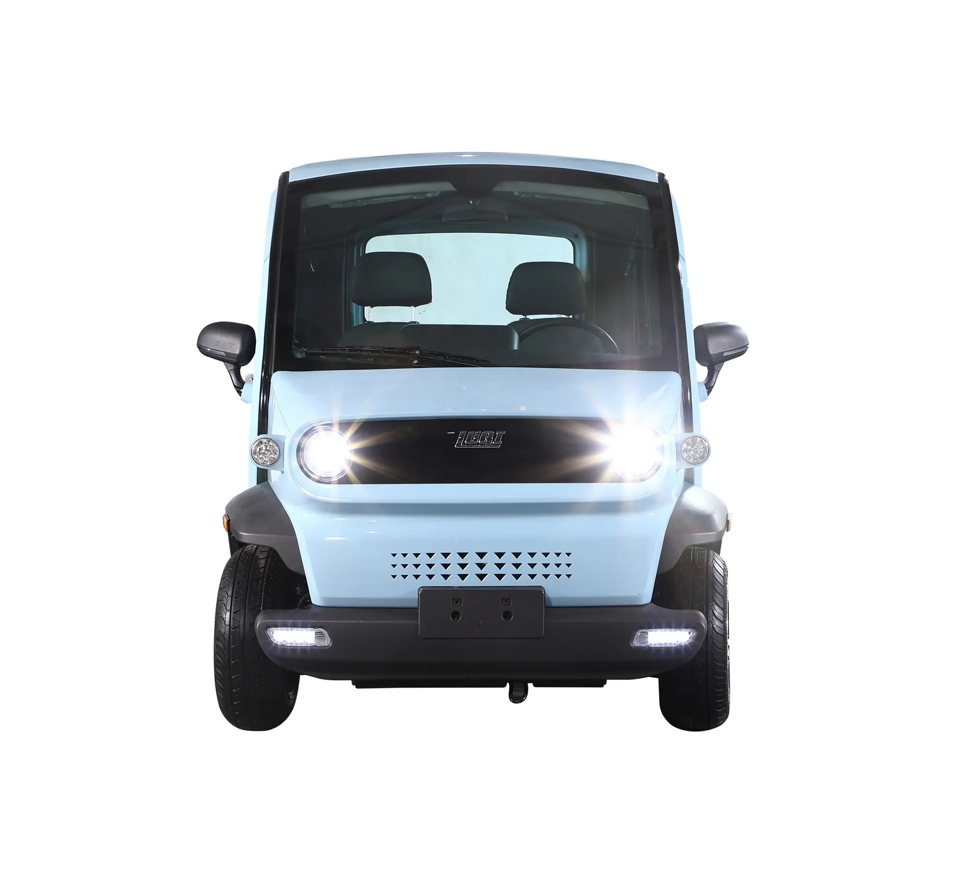 NUEVO EEC Aprobación Luqi EV 300 Mini EV Coche Eléctrico para la venta