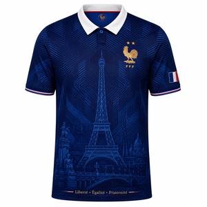 Maillot de Foot Original <span class=keywords><strong>France</strong></span> Coupe du Monde 2026 Personnalisable pour Homme en Gros 25/26 T-shirt de Football des Nations - Product Image 2
