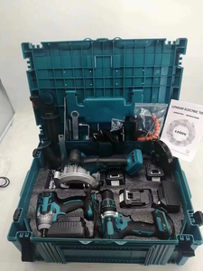 Combo Power <strong>Tools</strong> 6 Kits <strong>Tools</strong> <strong>Set</strong> Electric Hammer Drill Angle Grinder Brushless Cordless Drill Power <strong>Set</strong> 6 PCS Power <strong>Tool</strong> <strong>Sets</strong> - Product Image 6