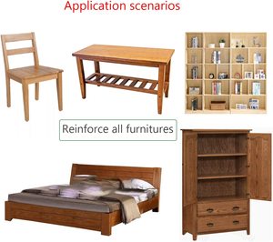 Nẹp Góc Giá Đỡ L Bằng Thép Không Gỉ 2X2 Inch Giá Đỡ Góc Lớn Màu Đen Chịu Lực Mạnh Giá Đỡ Góc Phải - Product Image 6