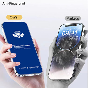 ฟิล์มกันรอยกระจกนิรภัยแบบโค้งขอบใหญ่ ป้องกันไฟฟ้าสถิตย์ ESD  แบบ Power Diamond Cut Beveled  แพ็ค 10 ชิ้น สำหรับ iPhone 17 16 15 14 13 Pro - Product Image 3