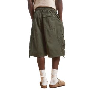 Shorts de style streetwear personnalisés, coupe décontractée, six poches, style cargo surdimensionné pour hommes - Product Image 4