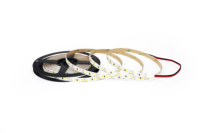 Bande LED SMD2835 160D à haute efficacité, fluorée, 150lm/w, auto-adhésive, flexible, ultra-lumineuse, linéaire, pour extérieur et intérieur