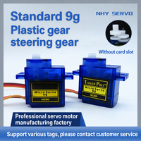 Moteur servo numérique micro SG90 sans noyau 9g, rotation à 180 degrés, engrenage en plastique pour avion RC, hélicoptère, drone, robot pour le bricolage