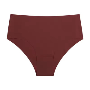 Slip da Donna di <span class=keywords><strong>Alta</strong></span> Qualità ad Asciugatura Rapida, Taglio Laser a T, <span class=keywords><strong>Vita</strong></span> Media, G-string Effetto Ghiaccio, Intimo Femminile Senza Cuciture - Product Image 6