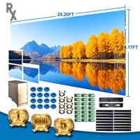 RX ND Series 4K Ultra HD LED Video Wall HDR10+ Kabinet Ultra-tipis Dalam Ruangan Garansi 5 Tahun