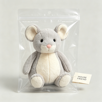 Jouet en peluche souris de qualité CE, durable, lavable, écologique, sûr, cadeau pour enfants