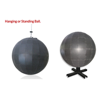 Pantalla LED esférica para interior y exterior, tamaño personalizado, diámetro de globo de bola, 1m/1,5 m/2m/3m/4m, más pantalla LED en forma de esfera