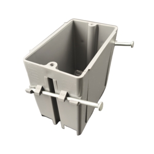 Caja <span class=keywords><strong>de</strong></span> Conexiones Eléctrica ETL <span class=keywords><strong>de</strong></span> 1 Grupo, Nueva, para Interruptor y Enchufe, 22 Cu, No Metálica, para Instalación <span class=keywords><strong>de</strong></span> Cableado en Pared - Product Image 3