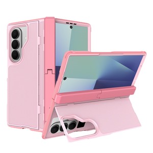 เคสโทรศัพท์รุ่นใหม่ Huanmin สำหรับ Samsung Fold7/ เคสโทรศัพท์แบบพับได้ลด 40% พร้อมขาตั้งและป้องกันบานพับ จัดส่งข้ามประเทศ - Product Image 5