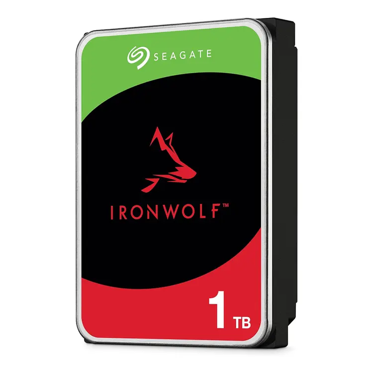 St1000vn002 Voor Seagate Ironwolf 1 Tb Harde Schijf-3.5 Inch, Sata, 6 Gb/s, 5,900 Rpm Interne Hdd