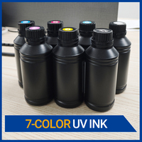 Máquina impresora de pared UV de cabezales de impresión duales 3D de 7 colores para baldosas de ladrillo de cemento, paredes de tela de papel de Metal de madera