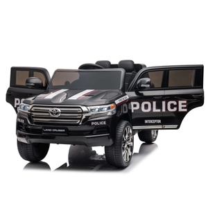 Voiture de <span class=keywords><strong>police</strong></span> électrique pour enfants sous licence Toyota, voiture à batterie pour enfants avec musique et lumières - Product Image 6
