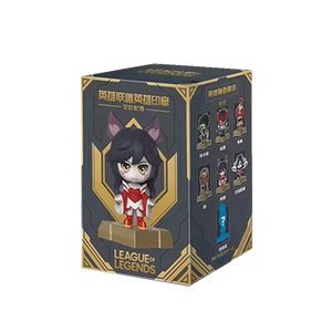 Vente en gros de figurines <span class=keywords><strong>LOL</strong></span> authentiques en boîte mystère Ionia Seal Yasuo, accessoires de jeu, ornement, excellent cadeau pour les garçons - Product Image 2