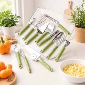 Hot Selling Kitchen Supplies Stainless Steel Kitchenware Kitchen Tool Kitchen Gadgets with Plastic Handle - Product Image 3