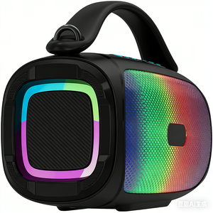 <span class=keywords><strong>ลำโพง</strong></span>ไร้สายพร้อม<span class=keywords><strong>ตู้</strong></span>โลหะ ไฟ LED RGB กำลังขับ 30-50 วัตต์ สำหรับใช้ในโฮมเธียเตอร์ - Product Image 2