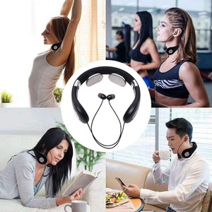 Home Use 2 in 1 Smart Neck and Shoulder Massager with In-Ear <b>Wireless</b> Earphone - Product Image 6