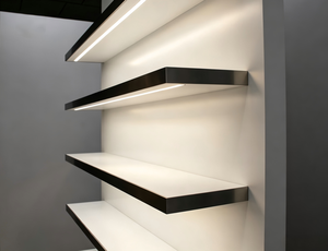 In-Stock LED Stainless Steel Wood Display Showcase for Luxury Retail Store Fit-Out Beauty <b>Watch</b> Cigar Shop Interior Design - Product Image 3