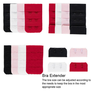 Échantillon gratuit de vêtements pour femmes avec boucle de soutien-gorge colorée <span class=keywords><strong>Crochet</strong></span> et œillet avec extension à 2 crochets <span class=keywords><strong>Crochet</strong></span> et œillets en métal enduit de nylon personnalisé - Product Image 2