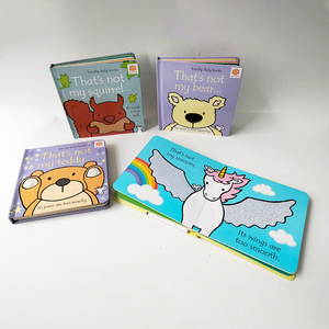 Bé cảm ứng và cảm thấy cuốn sách tương tác sách cho trẻ em tông trẻ em cảm giác tùy chỉnh giáo dục in ấn cuốn sách - Product Image 2