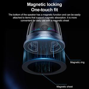 Mini Altoparlante Wireless Magnetico <span class=keywords><strong>Portatile</strong></span> con Grande Volume Yesido YSW32 3W RGB - Product Image 6