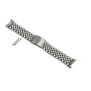 สายนาฬิกาข้อมือสแตนเลสแท้ 316L คุณภาพสูง ขนาด 22 มม. หัวโค้ง สำหรับนาฬิกา SKX007 - Product Image 2