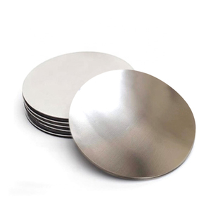 Disque en <span class=keywords><strong>aluminium</strong></span> souple de qualité supérieure en alliage 1050 HO, tempérament pour emboutissage profond, pour casseroles et poêles, service de découpe, couleur personnalisée - Product Image 1