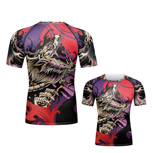 T-shirt a Maniche Corte Traspirante con Stampa Digitale Personalizzata Z Super Saiyan Son Goku Anime Moda Uomo Cartone Animato - Product Image 6