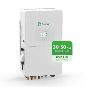 Deye Ip65 Hybrid Inverter 40Kw 50Kw 3 Phase Ac Drive Power Inverters With Charger