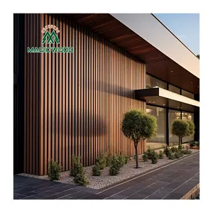 Top Fashion luxury European style Home Decoration wpc exterior wall panel interior wood alternative