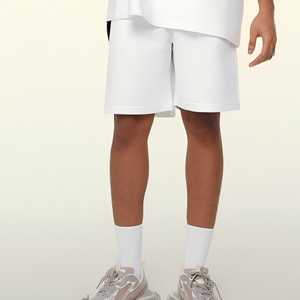 Shorts d'été pour hommes, ensemble de shorts à logo personnalisé, style vintage oversize, shorts de sport pour hommes - Product Image 1