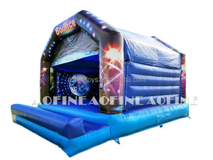 Casa <span class=keywords><strong>de</strong></span> rebote para adultos, Castillo <span class=keywords><strong>de</strong></span> salto <span class=keywords><strong>de</strong></span> discoteca, grado comercial, PVC, 4m, 5 personas, gorila inflable en <span class=keywords><strong>alquiler</strong></span> - Product Image 2