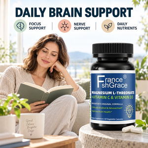 Etiqueta Personalizada Shecome, Suplemento de L-Treonato de Magnesio, Calidad del Sueño, Salud Cerebral, 60 Cápsulas de L-Treonato de Magnesio - Product Image 2