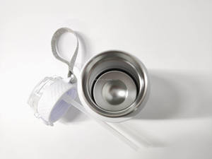 Wholesale Custom Kids Water <b>Bottles</b> Double Wall Stainless Steel Drink <b>Bottle</b> With Silicone As <b>Straws</b> Back To School Gift Idea - Product Image 5