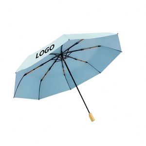 Nuevo Paraguas Plegable con Protección UV para Mujer, Diseño Fresco y Compacto, Totalmente Automático, para Adultos - Product Image 1