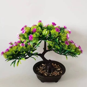 <span class=keywords><strong>Plantes</strong></span> Artificielles Verdure Bonsaï Chambre Décor Faux Bonsaï Arbre pour La <span class=keywords><strong>Décoration</strong></span> Intérieure Étagère Bureau <span class=keywords><strong>Salle</strong></span> <span class=keywords><strong>De</strong></span> Bains Décor - Product Image 4