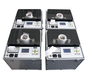 Probador de fuerza dieléctrica de aceite de transformador automático modelo SY de la marca CTBU - Product Image 1