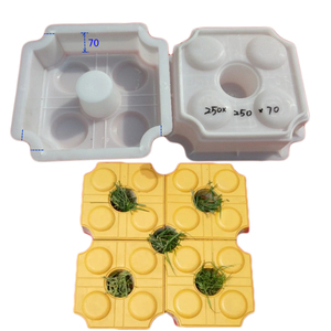 Mới bê tông paver khuôn Interlock xây dựng khuôn cemnt khối cho trang trí vườn lát đá khuôn - Product Image 4