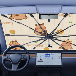 Parapluie de pare-brise de voiture pliable pour pare-brise automatique couvre camions voitures - Product Image 1