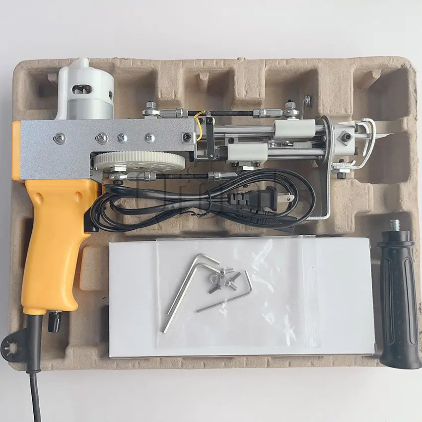 Fabrik niedriger Preis AK-Typ Handtuftung Teppich-Bauwerkzeugmaschine elektrische Handtuftpistole für zuhause handgefertigtes Teppichstrickwerkzeug